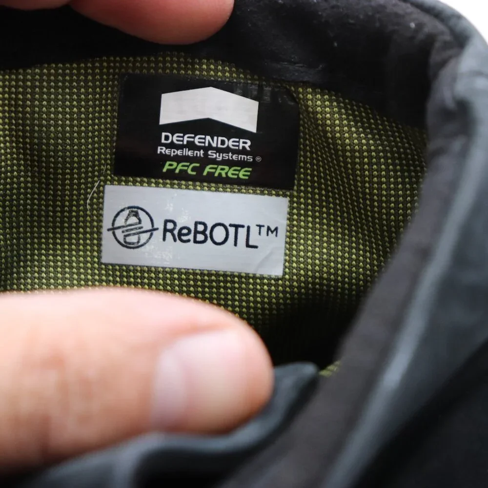 Timberland Lana Point 6 Inch Lace Up Black Nubuck Women's Size 8 Heeled Boots - Picture 10 of 11